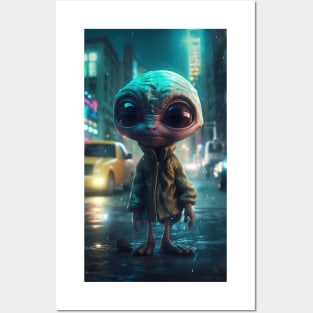 Little Alien Posters and Art